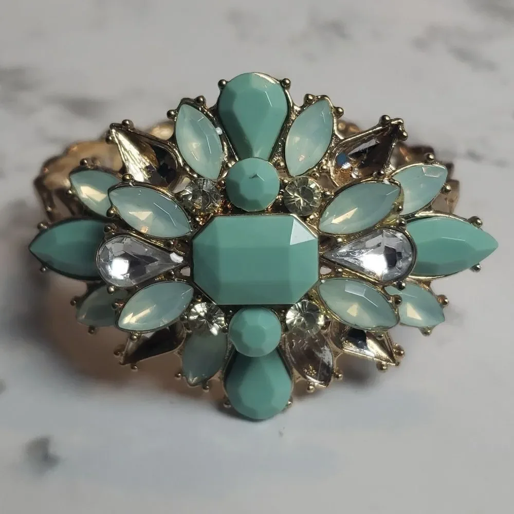Aquamarine/Green Bracelet‎